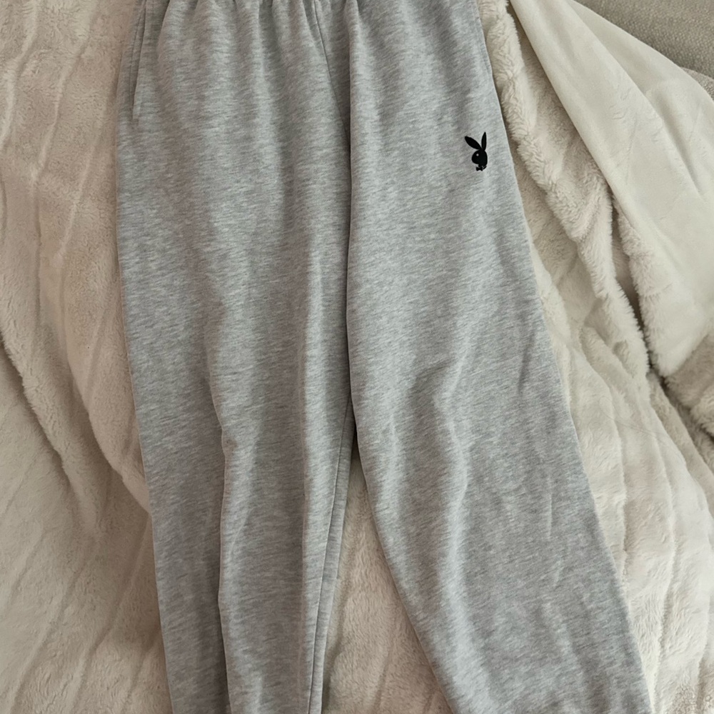 PLAYBOY Heather Gray Joggers